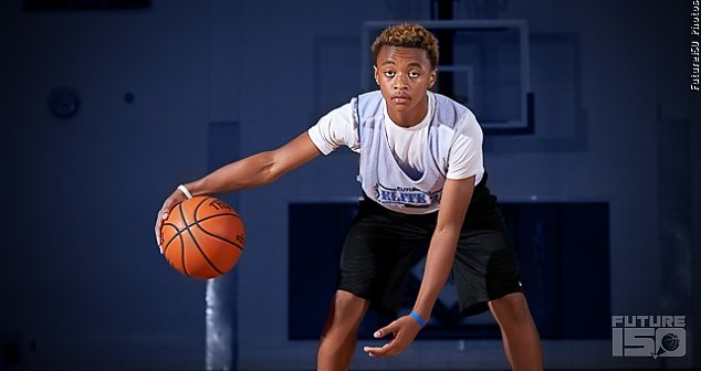Little Rock Christian (AR) point guard Justice Hill.