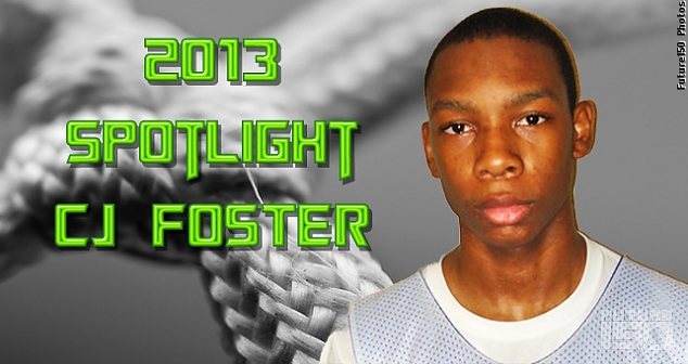 2013 CJ Foster is looking to make his mark.