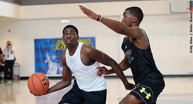 Jawun Evans (w/ball) leads the Cowboys 2015 recruiting class