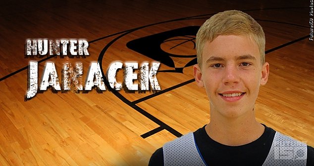 2016 guard Hunter Janacek is having a big freshman season.