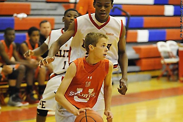 2017 David Kacelries is working hard to be a top guard.