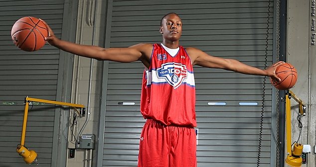 2014 PF Myles Turner pushing his way to the top.