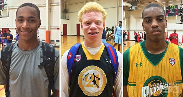 Charles O'Bannon, Jaylen Fisher & Troy Brown.