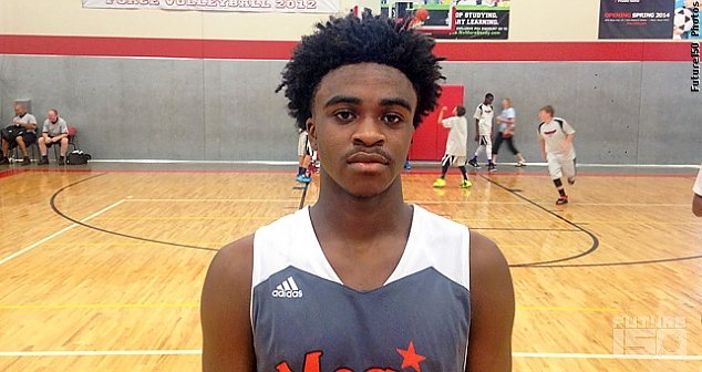 Mike Donnell at the PrimeTime Summer Hoops Tour in Houston