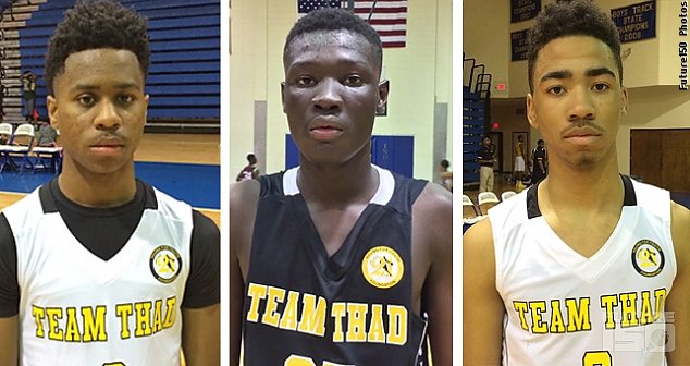 2018 Tyler Harris, 2017 Ruot Monyyong, 2017 Myles Parker