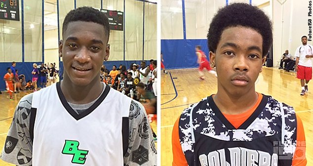 2019 Jamarcus Wilson and Jalen Hanspard at PrimeTime Natls