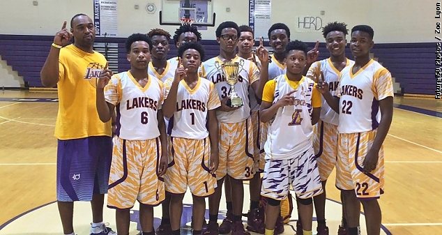 The Jackson Lakers won the 15U championship