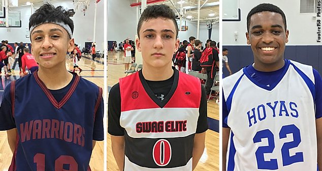 Tony Curz, Gabe Matturro and Kenny Brown at Clutch City Clas