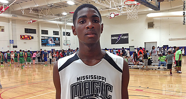 Mississippi Magic F Brandon Kimble had a huge Sunday.