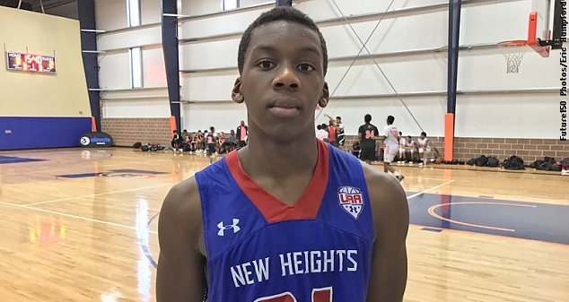 New Heights (NY) wing Chisom Okpara continues to impress.