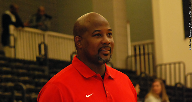 Laney relentlessly pressures the ball.