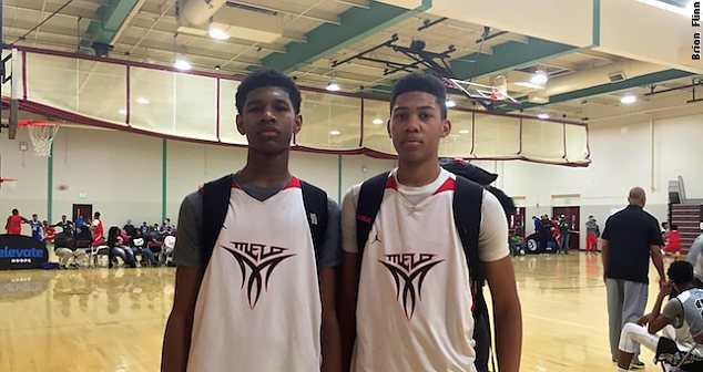 Lewis and Evans give Team Melo a fantastic one-two punch