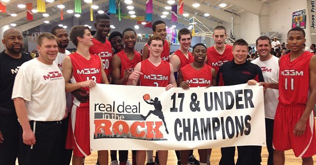 2012 Real Deal in the Rock Champs M33M won 17U Division