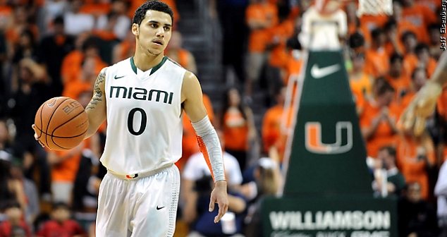 Miami (FL) star point guard Shane Larkin.