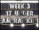Future150s Week 3 Team Rankings 17-Under