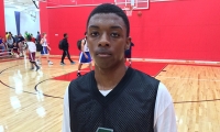 2017 PG Justin Moore of the Mustangs had 30 pnts today.