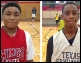Kendel Givens and Manny Obaseki at the  Summer Hoops Tour in