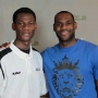 Moses with Lebron James